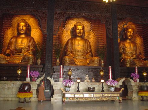 Buddhist Temple, Fo Guang Shan Monastery, Kaohsiung, Taiwan