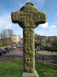 The view from behind the old cross looking along the Mall