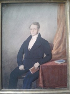 Portrait believed to be the Rev Porter Orr (Comber NSP Church)