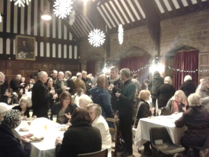 Refreshments after the service in the hall